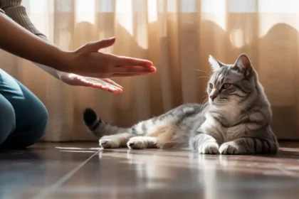Cat Not Interested in Training Session