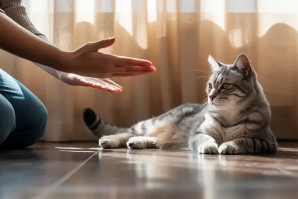Cat Not Interested in Training Session
